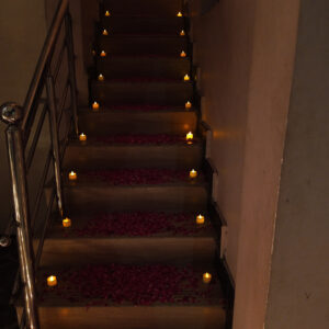 Flower entrance surprise arranged my cupid events in mangalagiri